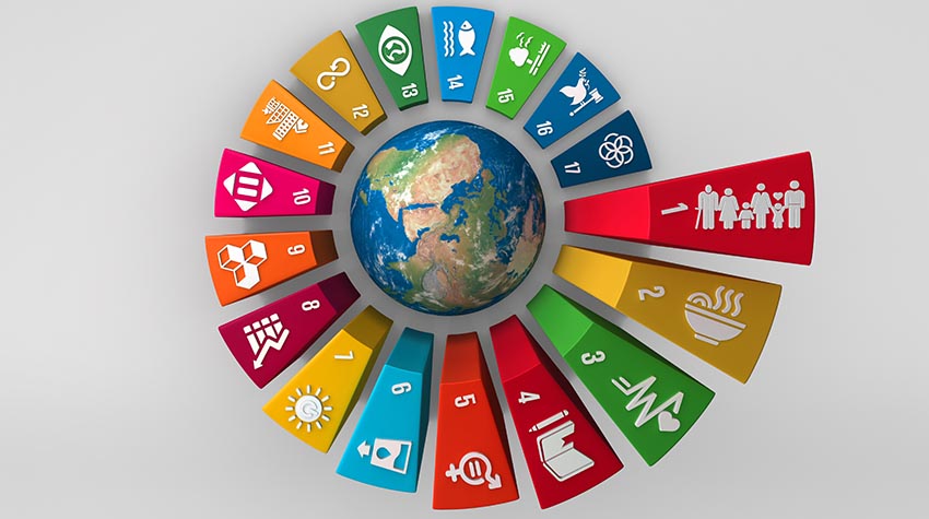 Die 17 Ziele sind in der Agenda 2030 festgelegt. © Shutterstock, MintBlac