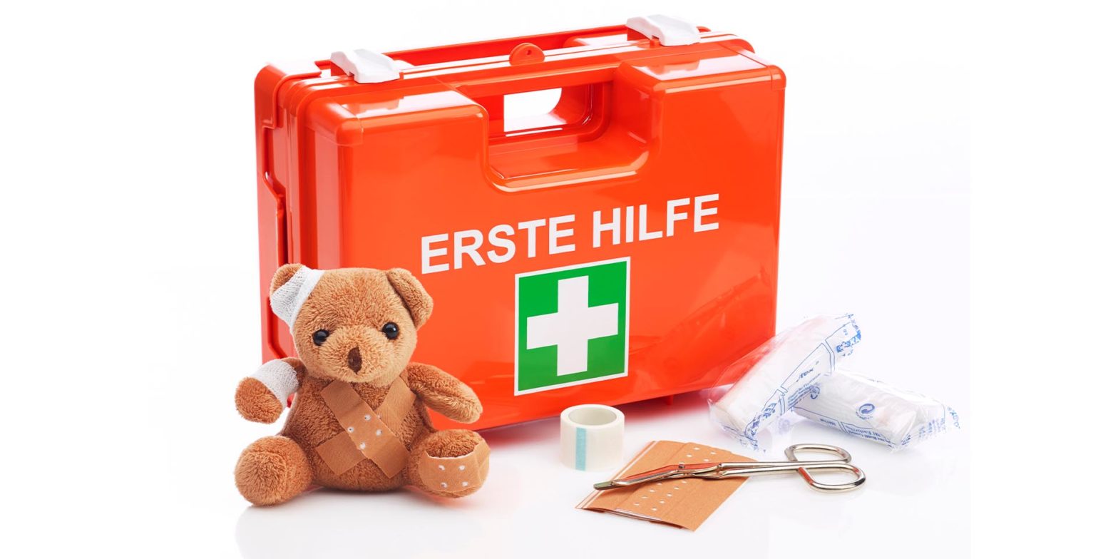 Einfache Erste-Hilfe-Tasche –