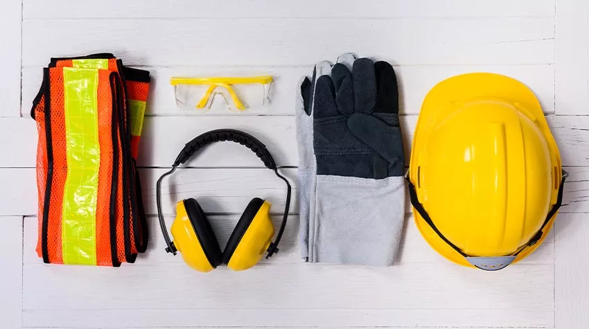 Sicherheitsausrüstungen müssen von Arbeitgebenden gestellt werden. © Shutterstock, nipastock
