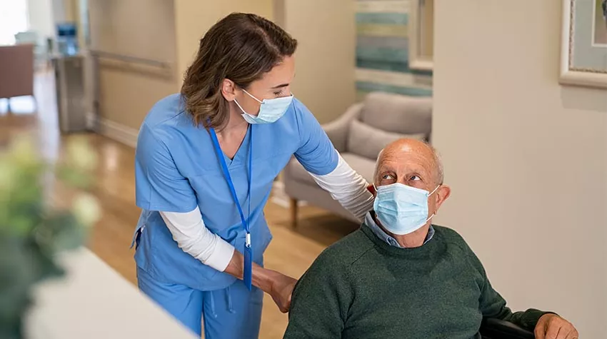 Bei Personen im Gesundheitsdienst wird Corona als Berufskrankheit anerkannt. © Shutterstock, Rido